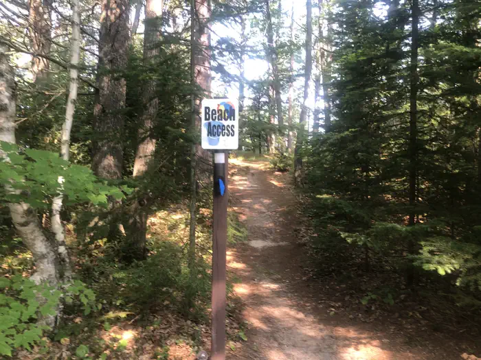 Bay View (Hiawatha National Forest, MI) — A photo of facility BAY VIEW with No Amenities Shown