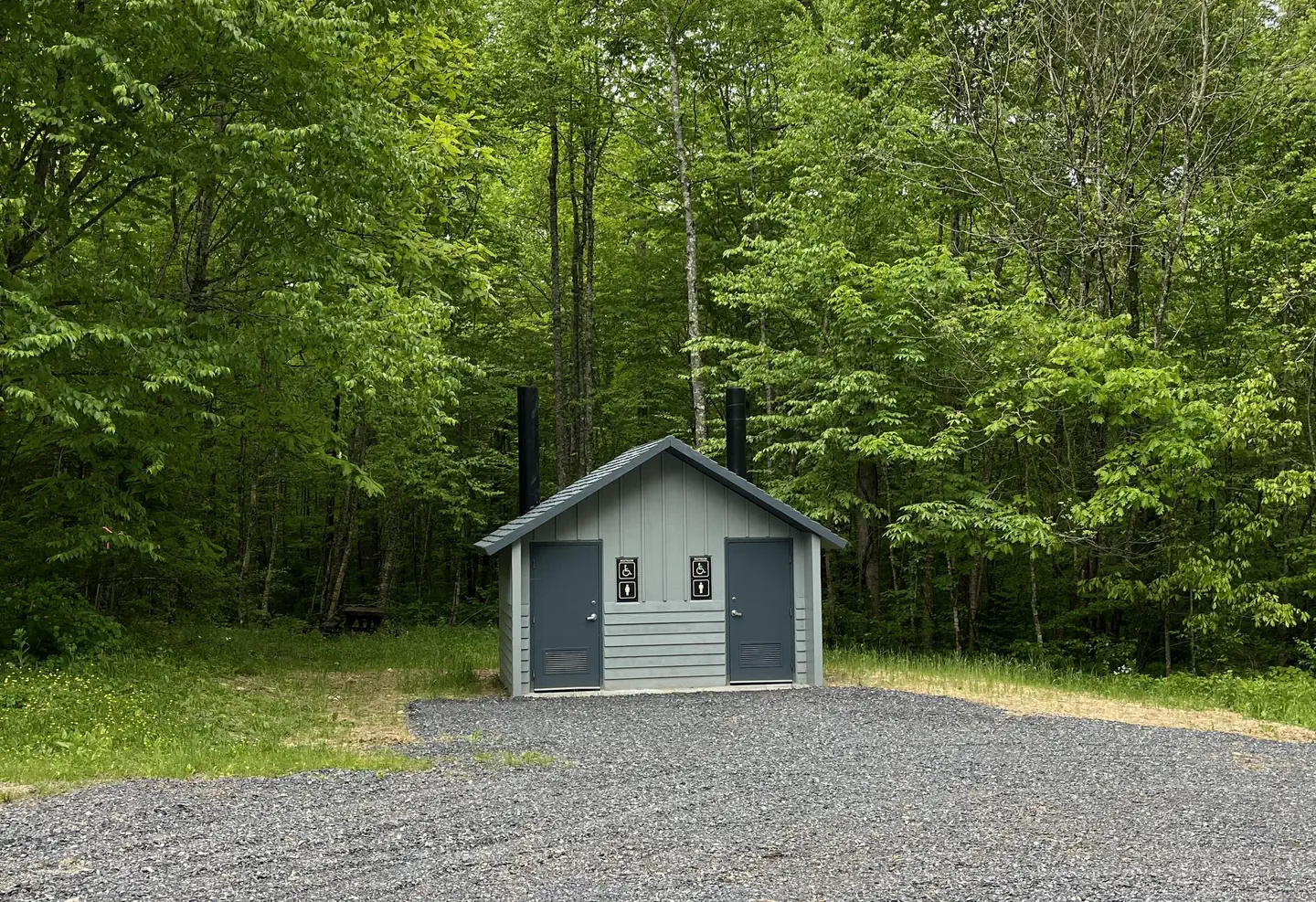 Harmon Den Area — vault toilet