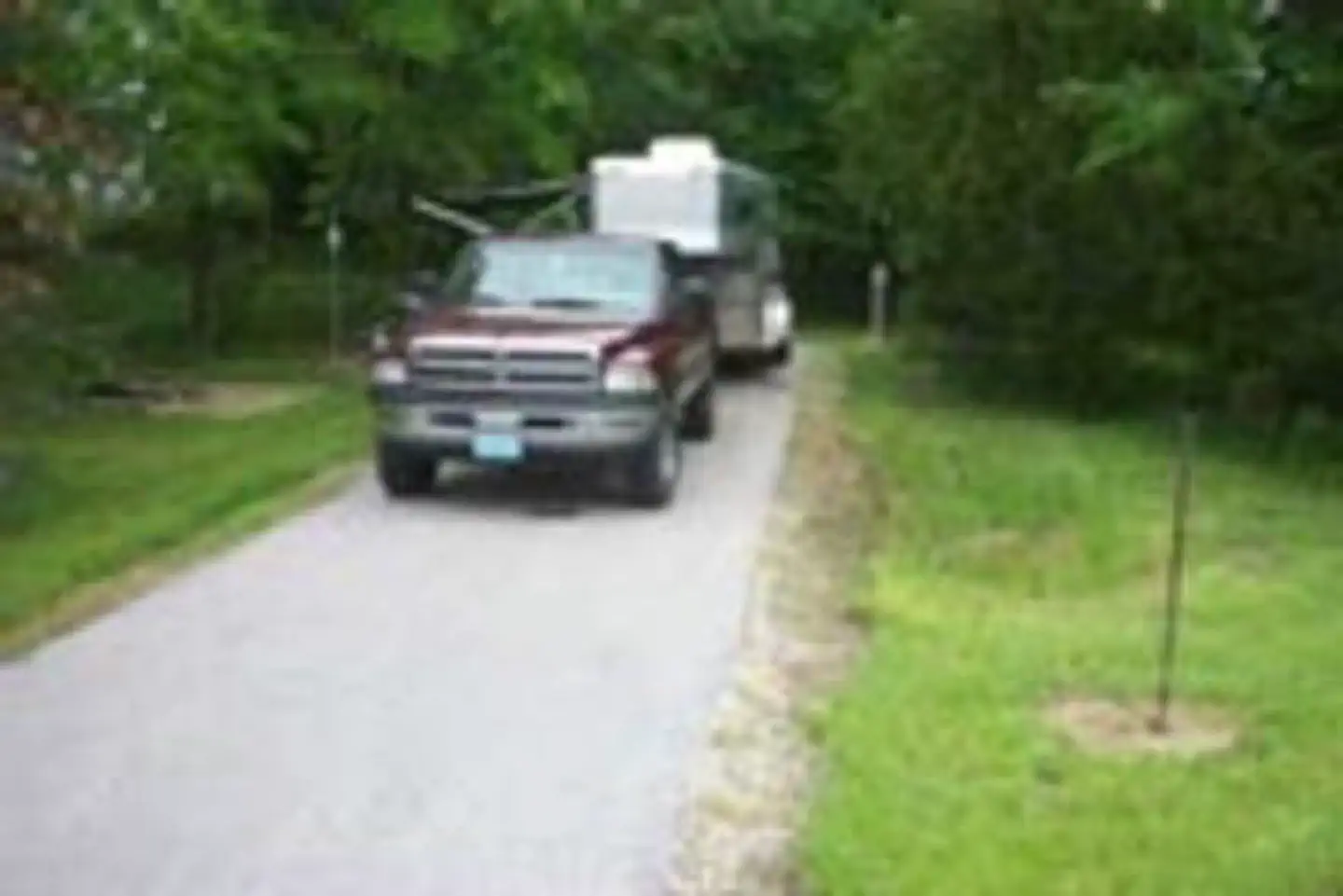 Frank Russell — Campsite at Frank Russell Campground