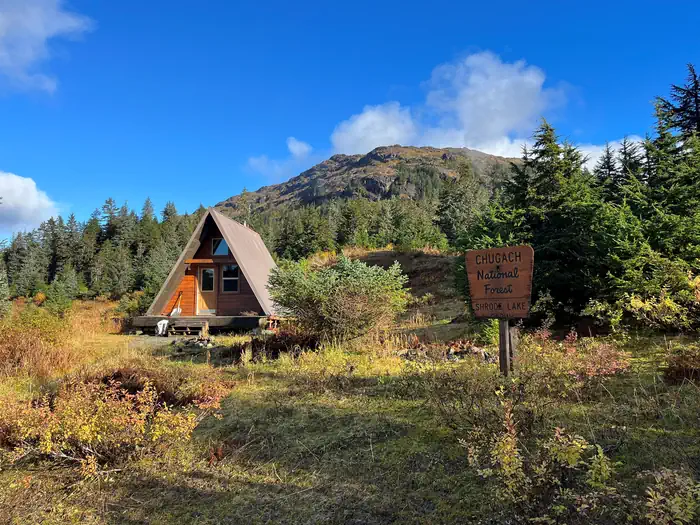Shrode Lake Cabin — Shrode Lake Cabin Front