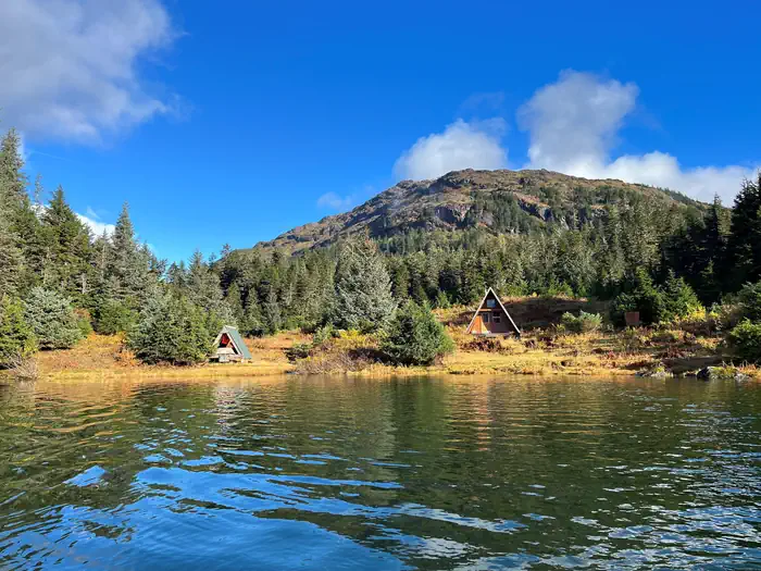 Shrode Lake Cabin — Lake view