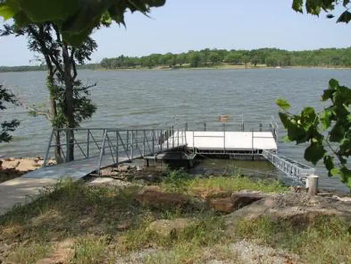 Flat Rock Creek — Courtesy Dock - Flat Rock