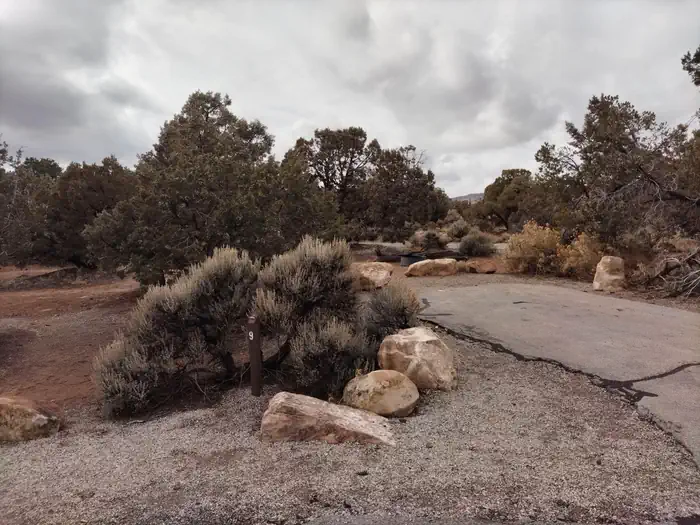 Natural Bridges Campground — Site 9 at Natural Bridges