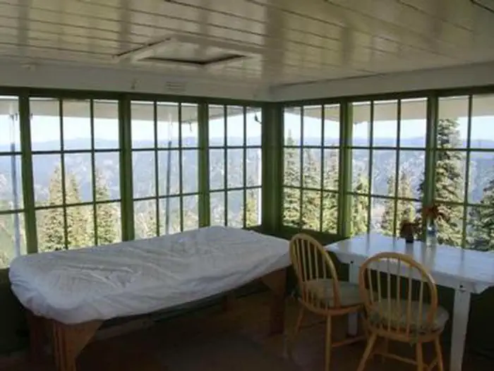 Deadwood Lookout Rec Cabin β Inside DEADWOOD LOOKOUT REC CABIN