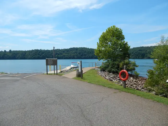 Goose Point — Water access to Philpott Lake at Goose Point.