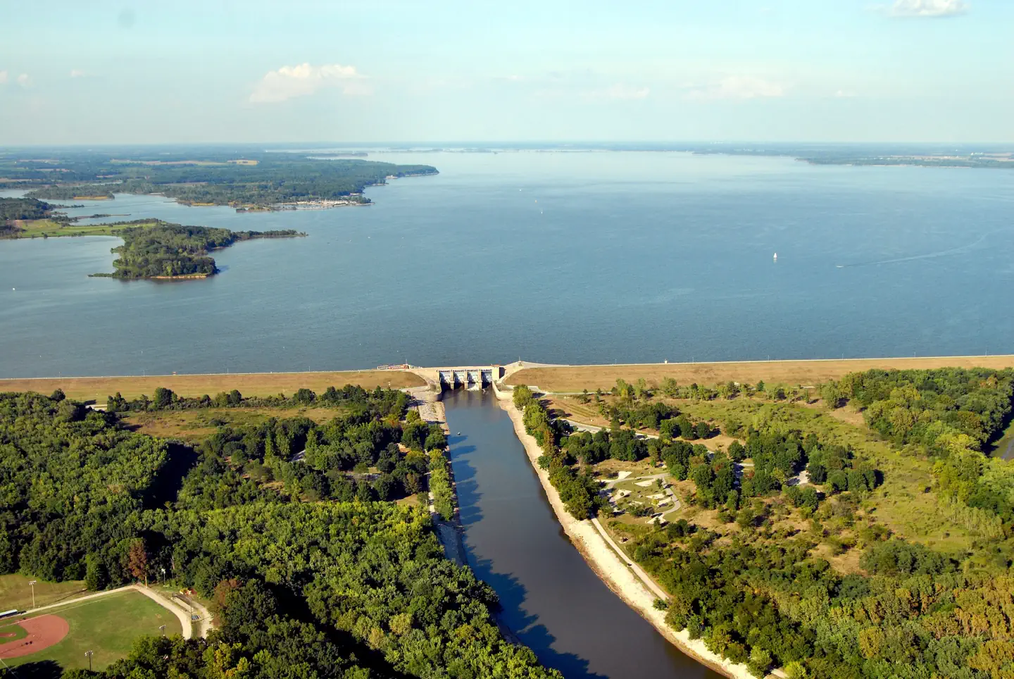 Dam West Spillway β