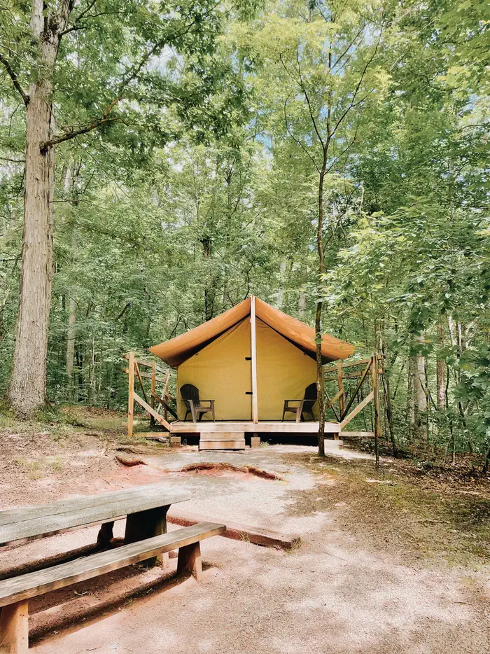 Lake Powhatan Campground — Lake Powhatan Glamping Sites