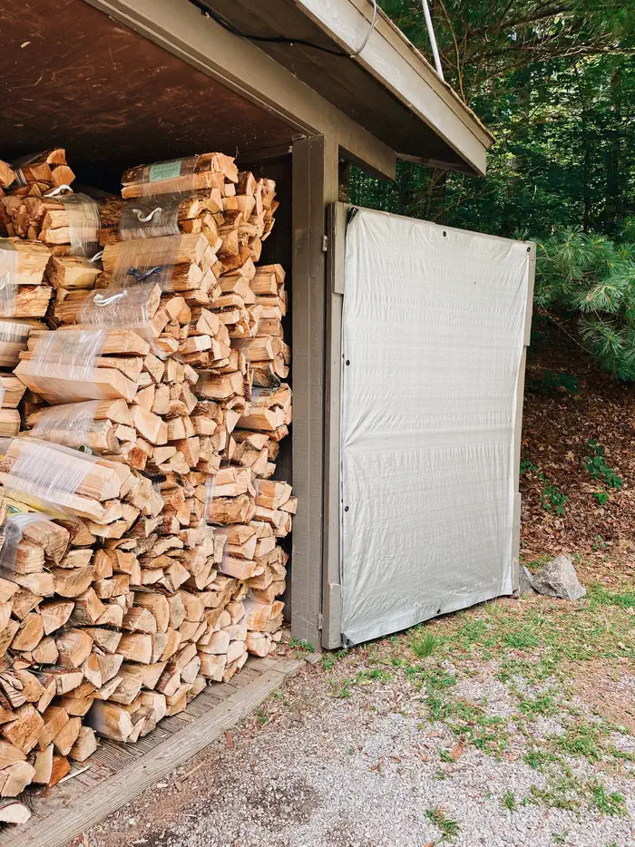 Lake Powhatan Campground — Firewood and Ice available for purchase at Lake Powhatan