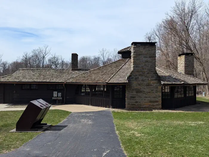 Cuyahoga Valley National Park - CAMPING NO LONGER OFFERED — Octagon Shelter Exterior