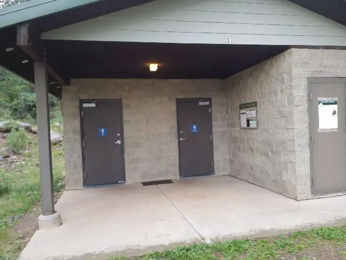 Graham Creek Campground — GRAHAM CREEK BATHROOM