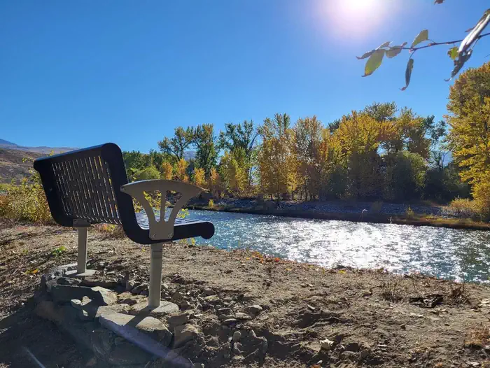 Shoup Bridge — Scenic Bench