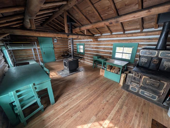 Wapiti Cabin — Wapiti Cabin (interior view)