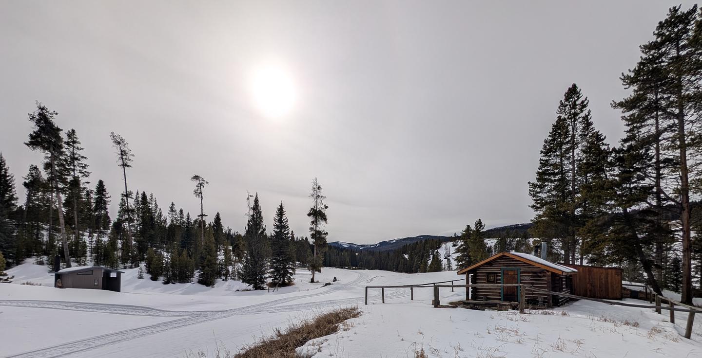 Wapiti Cabin — Outhouse