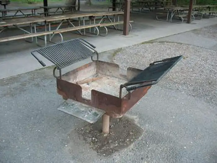 Metcalf Bottoms Picnic Pavilion — METCALF BOTTOMS PICNIC PAVILION double grill
