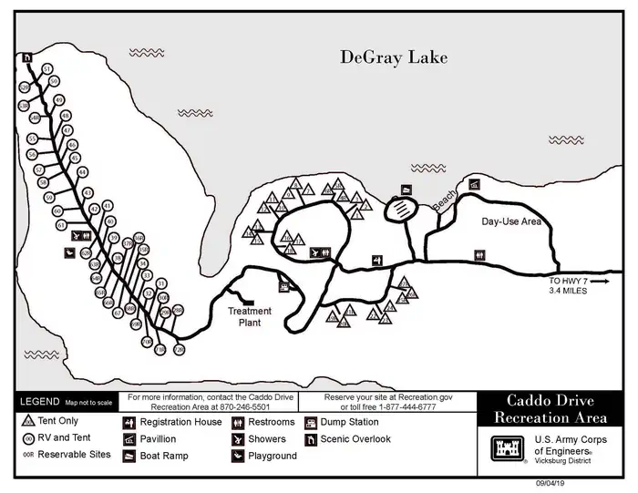 Caddo Drive — Area Map