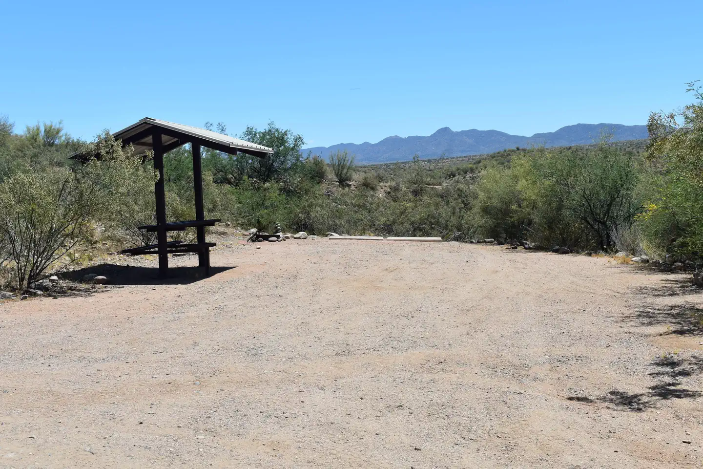 Burro Creek Campground — Site Number 1
