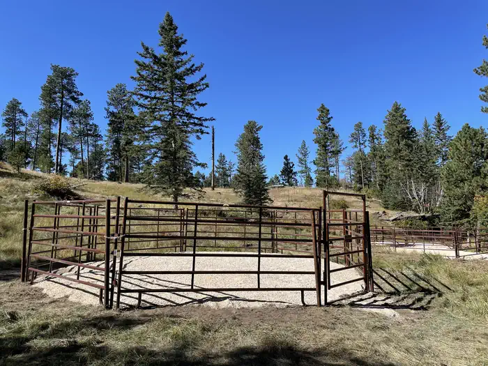 Willow Creek Horse Camp — Horse Corrals