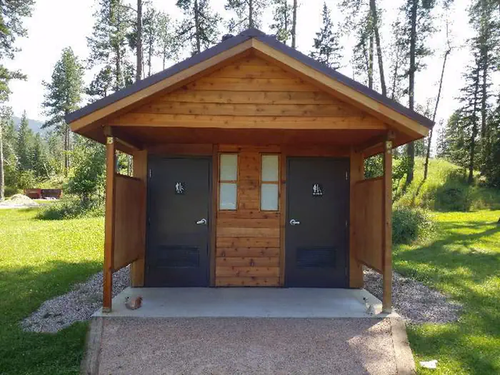 Willow Creek Horse Camp — Toilet