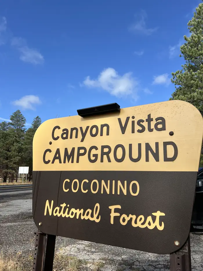 Canyon Vista Campground — A photo of facility Canyon Vista with Picnic Table, Fire Pit