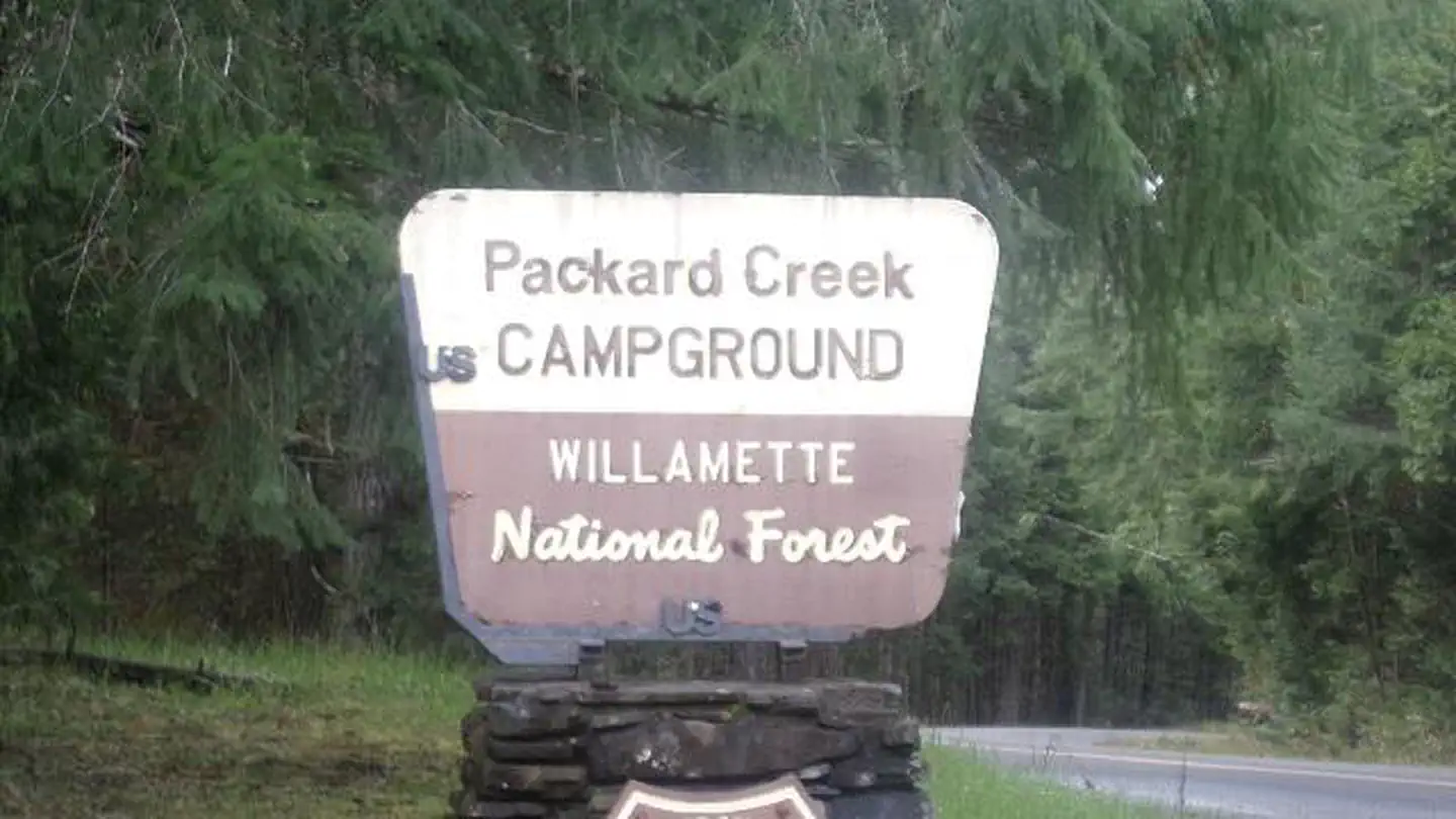 Packard Creek Day Use Area — Packard Creek Sign