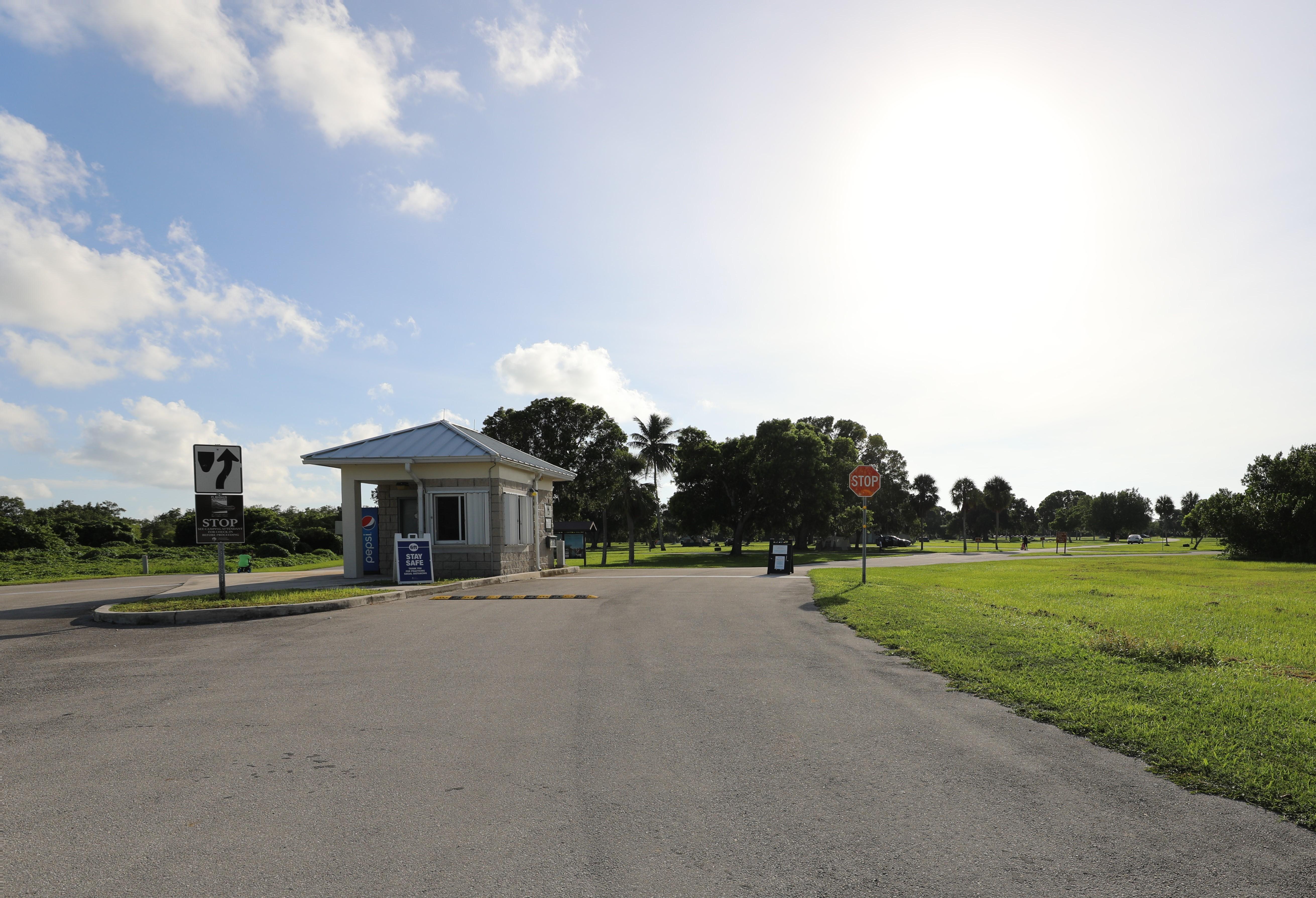 Flamingo Campground — Flamingo Campground Kiosk