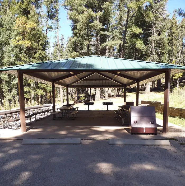 Aspen Group Area (lincoln National Forest, Nm) β ASPEN Group Campground Pavilion