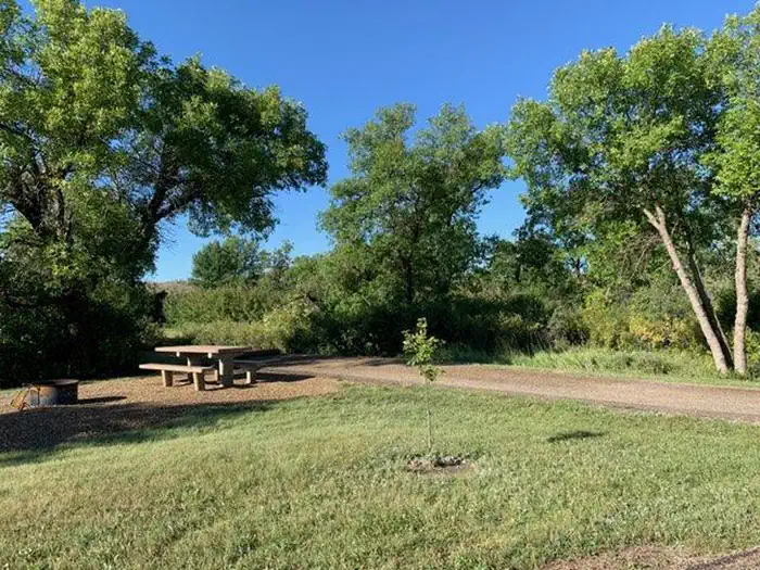 Buffalo Gap Campground (nd) — Campsite #1