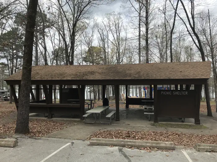 Devils Fork — Devils Fork Park Shelter