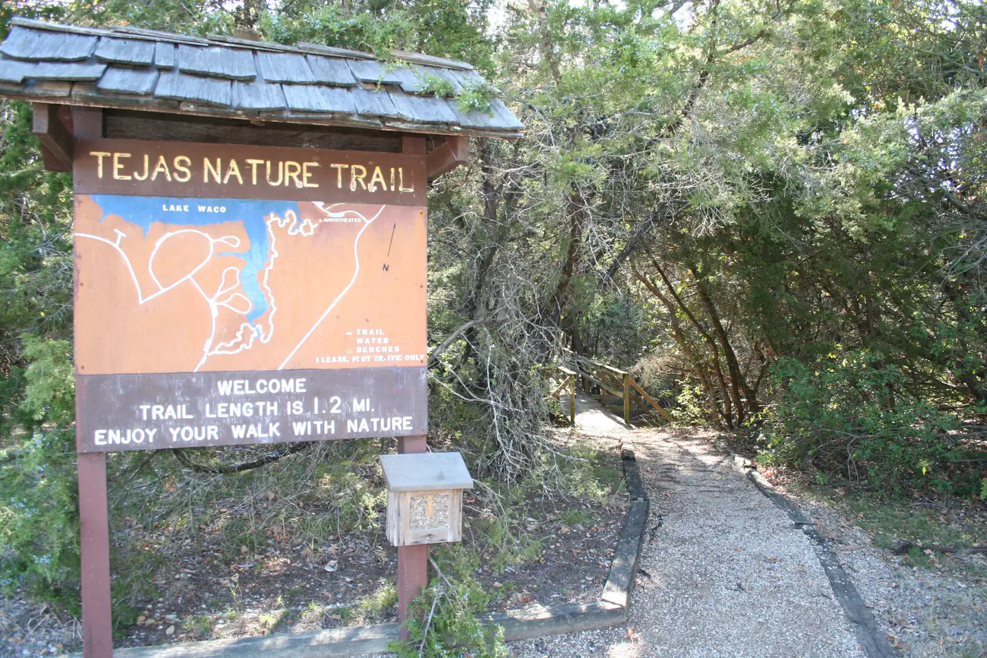 Reynolds Creek — Tejas trail entrance