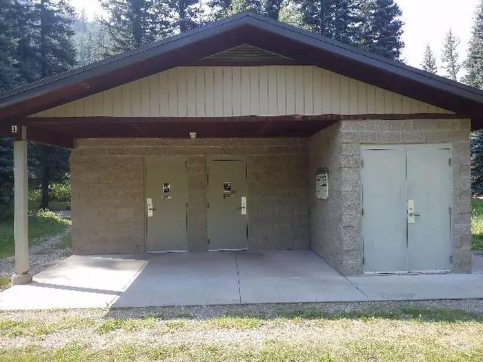 West Dolores Campground — West Dolores Restroom 1