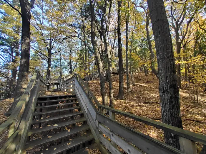 Lake Michigan Recreation Area — Overlook Stairs