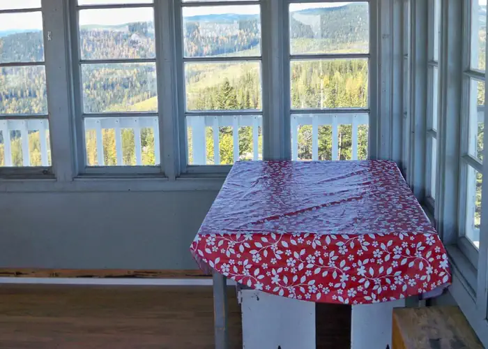 Webb Mtn. Lookout Rental β Webb Mountain-table