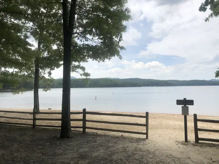 Morganton Point — Beach at Morganton Point on Lake Blue Ridge