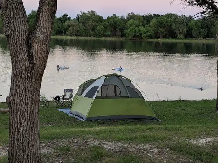 Plowman Creek — Tents at Plowman