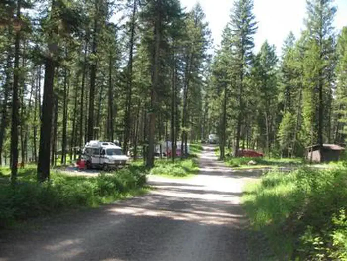 Holland Lake Picnic Site — HOLLAND LAKE CAMPGROUND Campsites