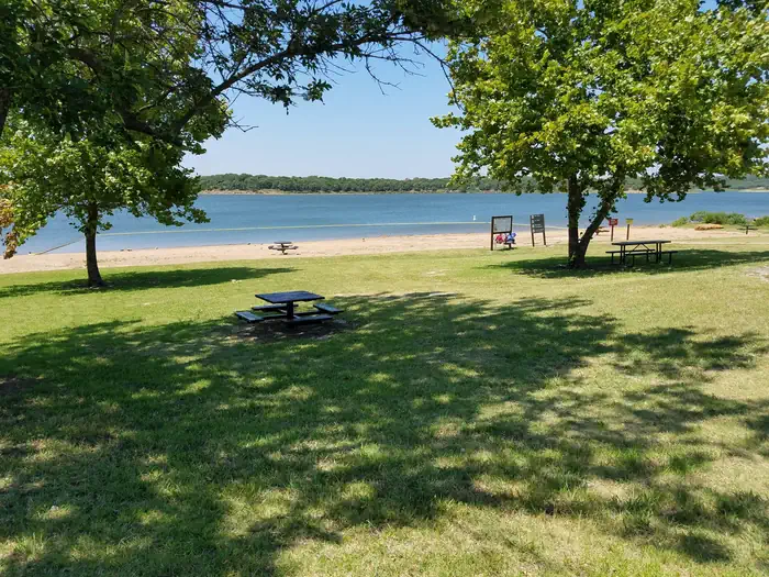 Birch Cove — View of private swim beach