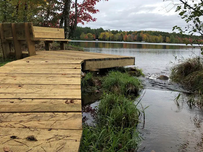Franklin Lake — Boardwalk to Butternut Lake