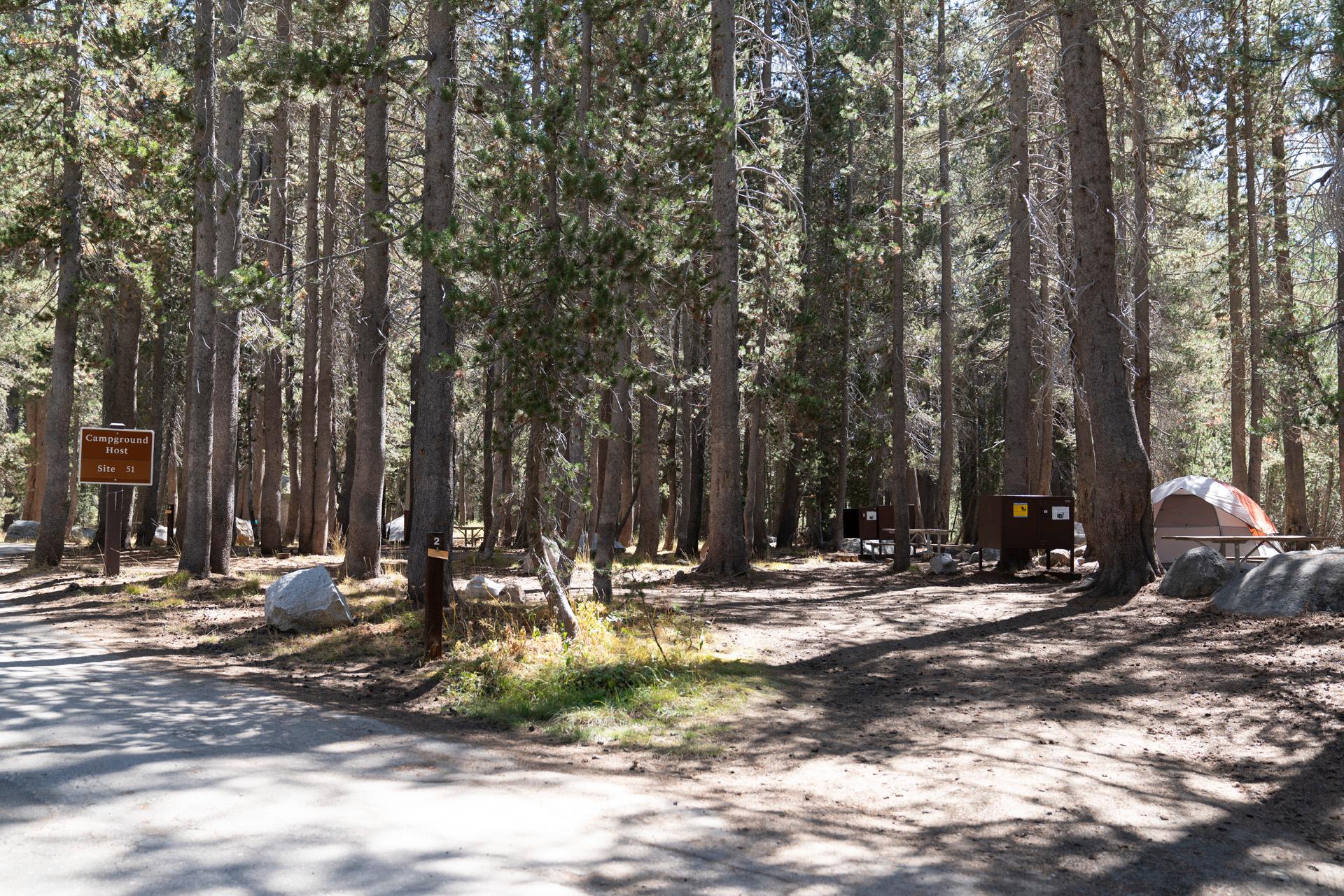 White Wolf Campground — White Wolf Camp Host Site
