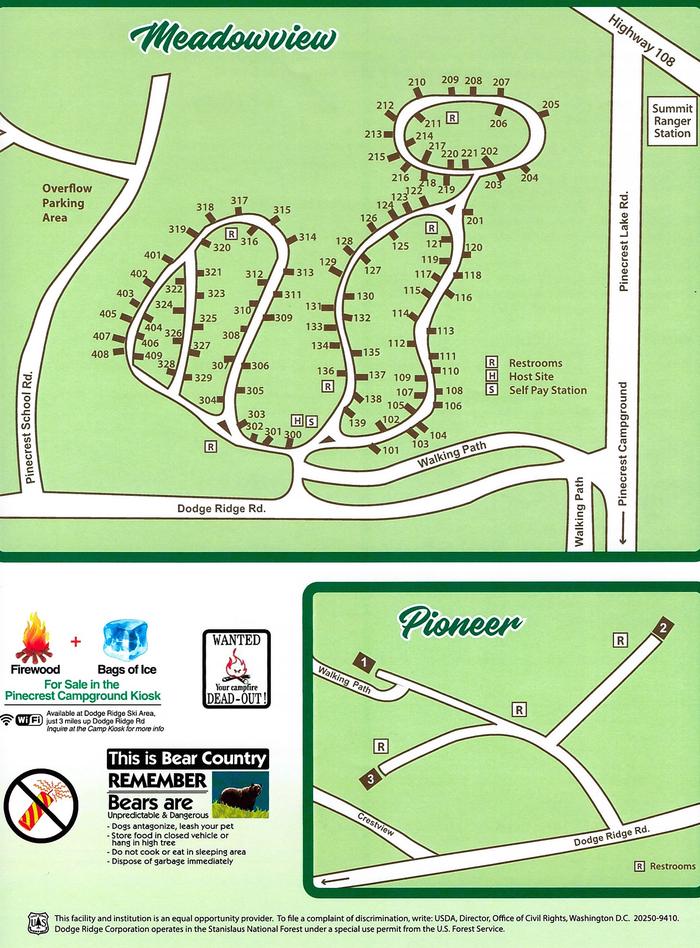 Meadowview Campground — Meadowview Map