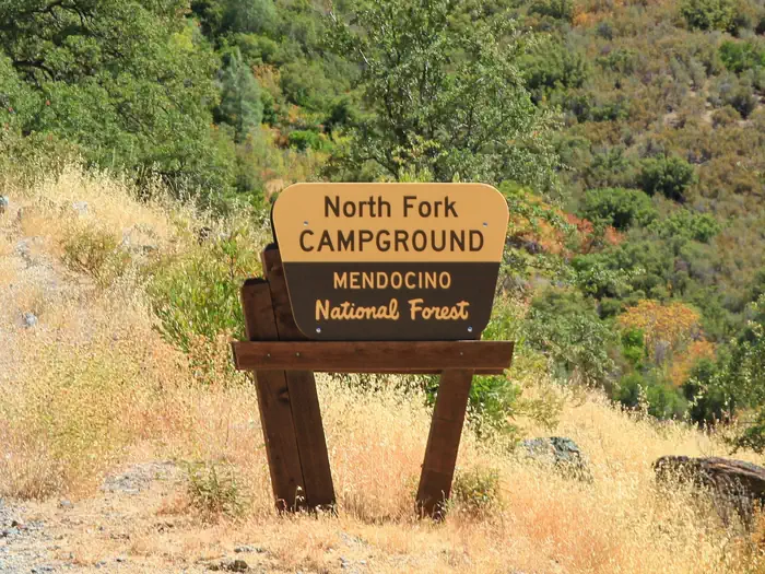 North Fork - Mendocino National Forest — North Fork Campground, Mendocino National Forest