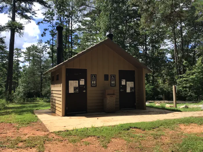 Woods Ferry Campground (SC) — CXT vault toilet facility for Woods Ferry Campground (SC)