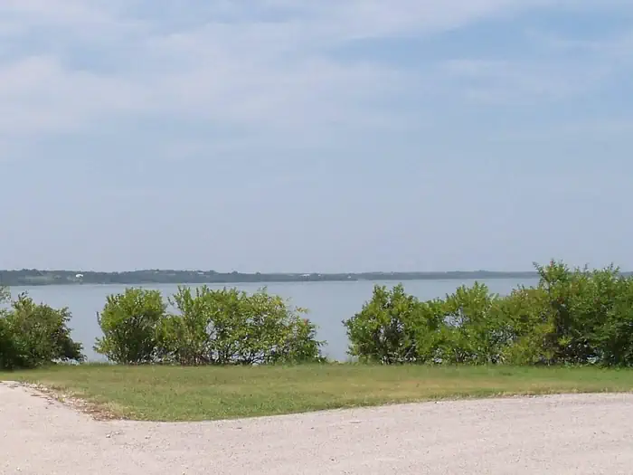 PECAN POINT PARK (Navarro Mills Lake) — View of lake at Pecan Point