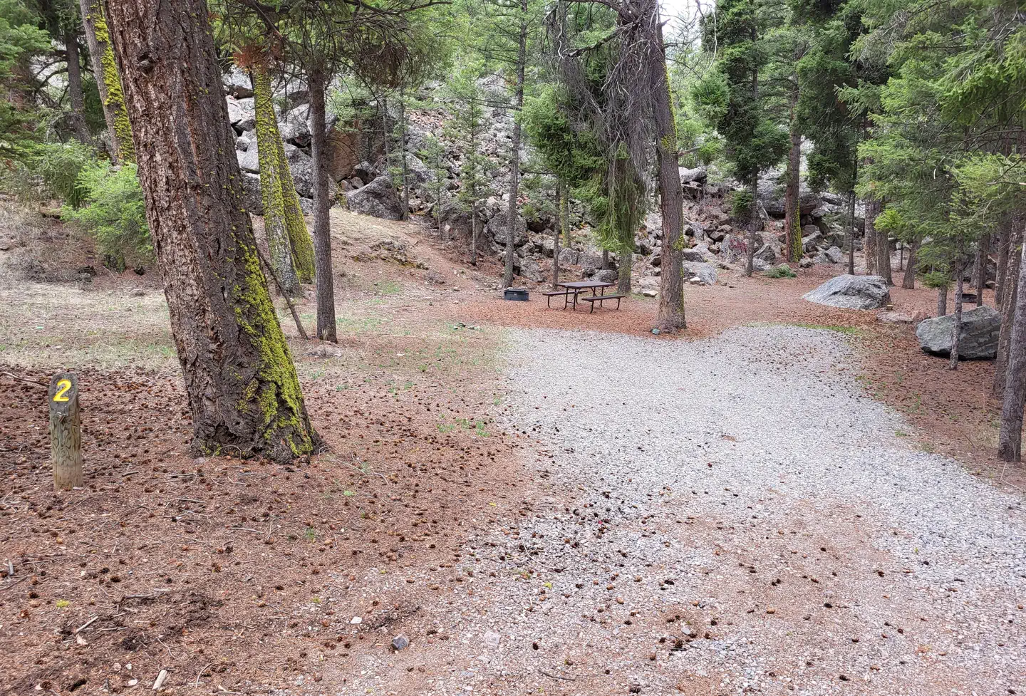 Williams Lake Campground — Campsite 2