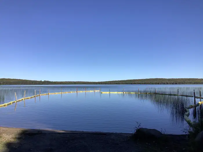 Perch Lake Campground — A photo of boat launch facility at Perch Lake Campground
