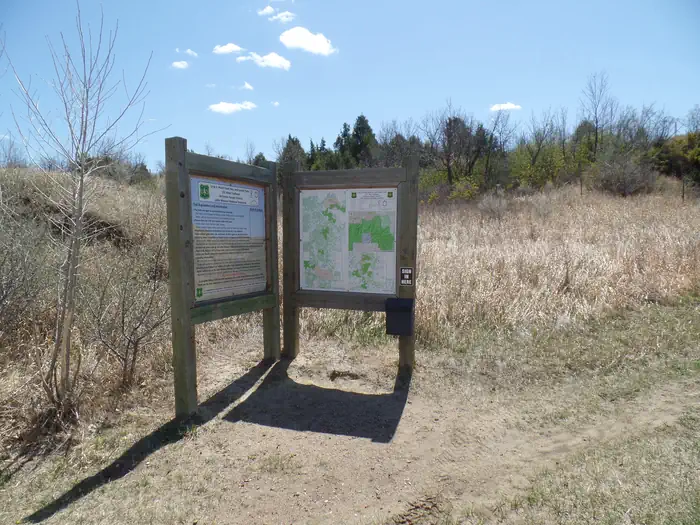 CCC Campground (ND) — Trial map