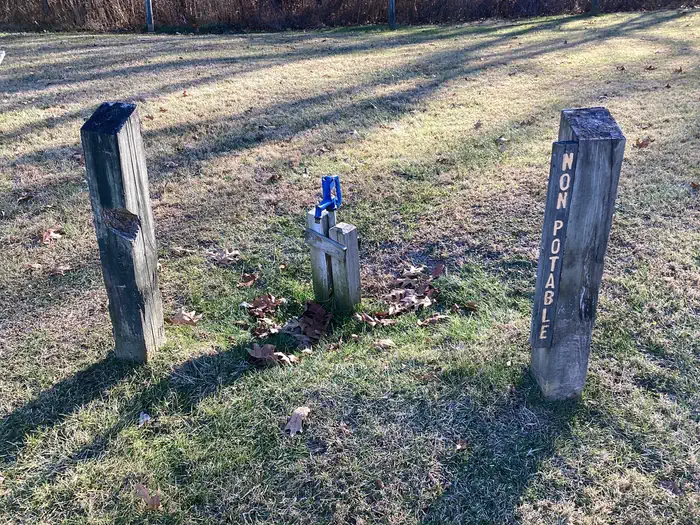 Youngs Creek Campground — A photo of communal non-potable water hydrant at Youngs Creek Campground