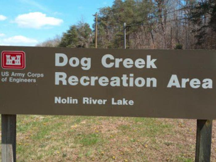 Dog Creek (ky) — Dog Creek Sign