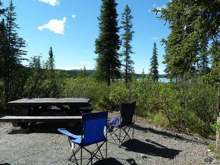 Paxson Lake Campground — Campsite at Paxson Lake Campground