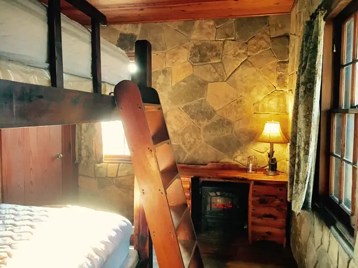 White Rock Mountain Recreation Area — WHITE ROCK MOUNTAIN RECREATION AREA CABIN A BEDROOM 1