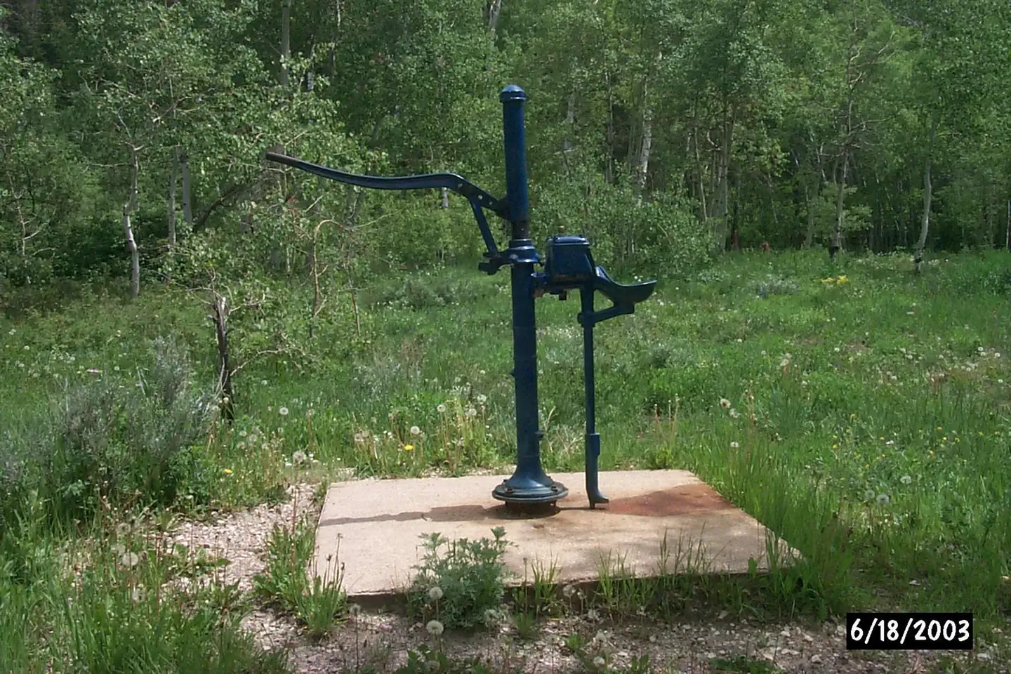 French Creek Campground (WY) — water